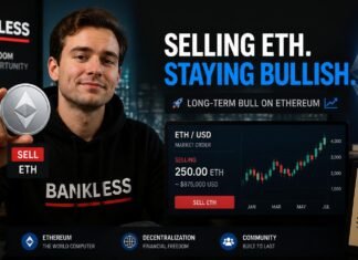 Bankless co founder sells ETH but stays bullish on Ethereum