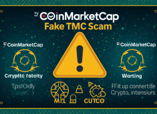 CoinMarketCap warns users over fake CMC token scam CoinMarketCap warns users over fake CMC token scam