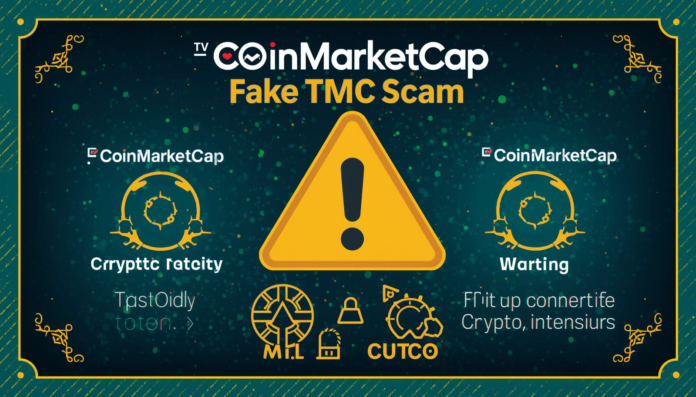 CoinMarketCap warns users over fake CMC token scam