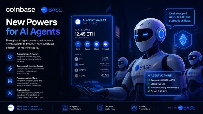 Coinbase’s Base gives AI agents new crypto wallet powers Coinbase’s Base gives AI agents new crypto wallet powers