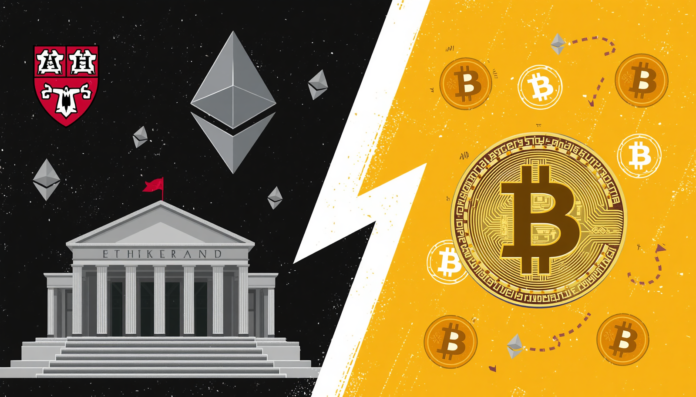 Harvard dumps Ether ETF as Abu Dhabi doubles down on Bitcoin