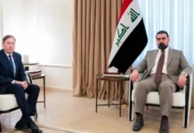 Iraq Parliament Speaker and Judiciary Chief meet General David Petraeus