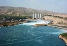 Mosul Dam releases reduced to 1500 cubic meters per second