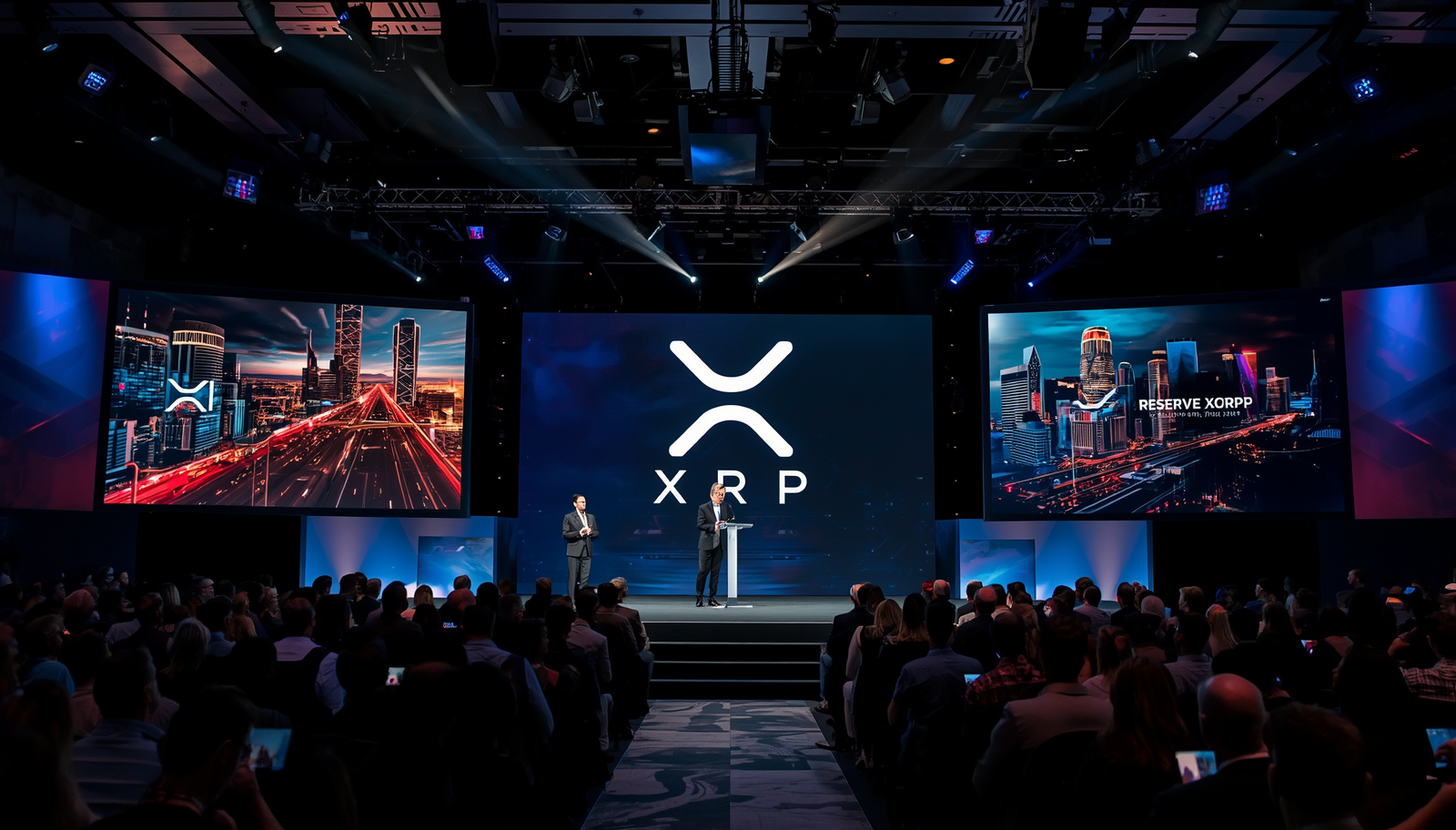 XRP Las Vegas 2026 opens with speakers calling XRP a future global reserve currency