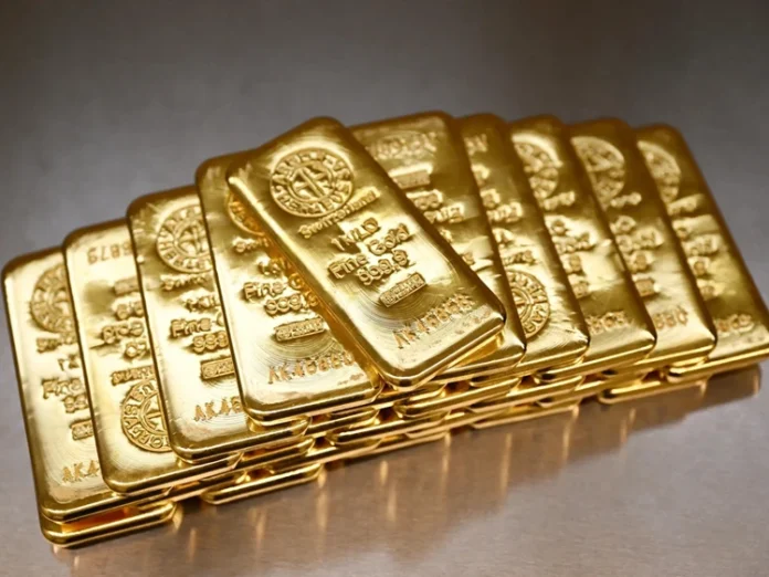 Gold nears its lowest level in more than seven months