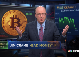 Jim Cramer calls Bitcoin bad money as tech stocks drain liquidity