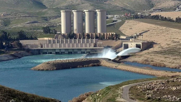 Mosul Dam releases reduced to 400 cubic meters per second