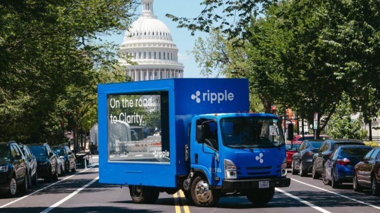Ripple deploys CLARITY truck as Senate delay clouds crypto bill