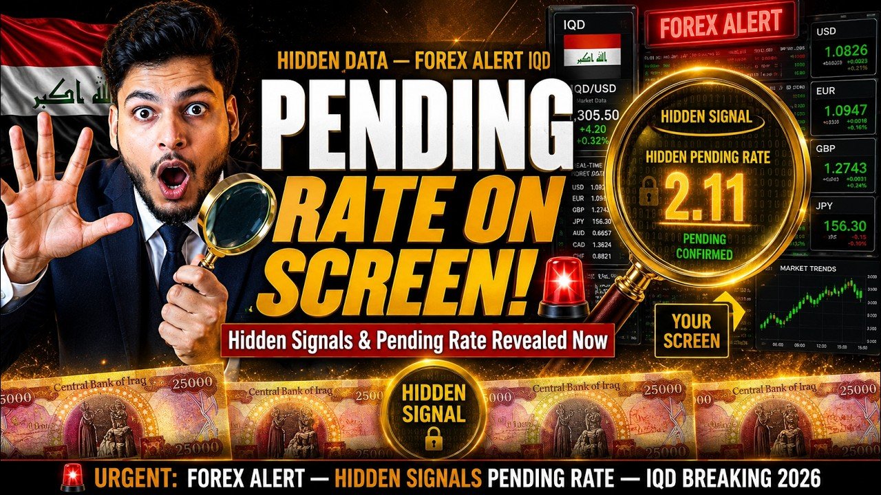 FOREX ALERT Hidden Signals & The Pending Rate On Your Screen – Iraqi Dinar News