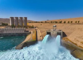 A source denies an increase in releases from the Mosul Dam; the rate remains unchanged at 900 cubic meters per second.
