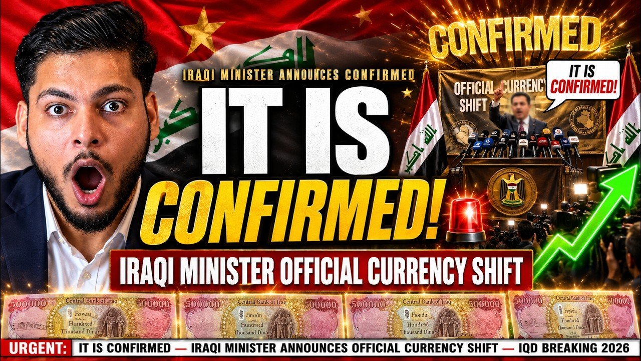Breaking – IT IS CONFIRMED! (Iraqi Minister Announces Official Currency Shift!) – Iraqi Dinar News