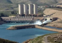 A sudden surge in releases from the Mosul Dam… Tigris River flow increases to 700 m³/s A sudden surge in releases from the Mosul Dam... Tigris River flow increases to 700 m³/s