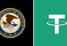 US DOJ restrains $52M in crypto with Tether’s help