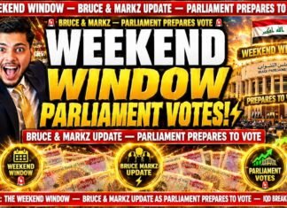 THE WEEKEND WINDOW Bruce & MarkZ Update as Parliament Prepares to Vote! – Iraqi Dinar News 113860