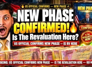 IRAQI DINAR ALERT US Official Confirms New Phase — Is The Revaluation Here - Iraqi Dinar News