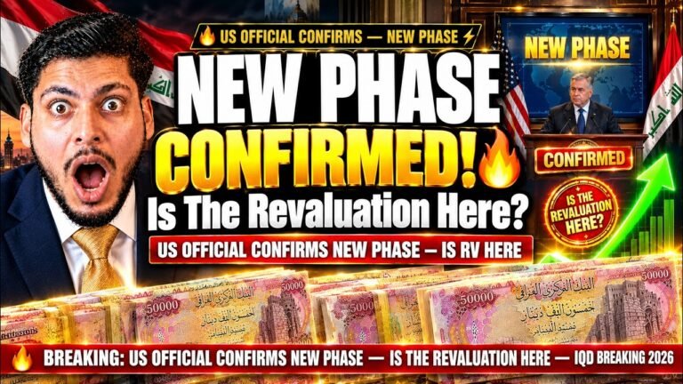 IRAQI DINAR ALERT US Official Confirms New Phase — Is The Revaluation Here - Iraqi Dinar News