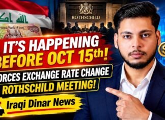 IT'S HAPPENING BEFORE OCT 15th! Forces Exchange Rate Change & Rothschild Meeting! - Iraqi Dinar News