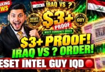 IRAQ VS ?: THE $3+ PROOF! – Reset Intelligence & Guy on Multi-Currency Order! – Iraqi Dinar News 115701