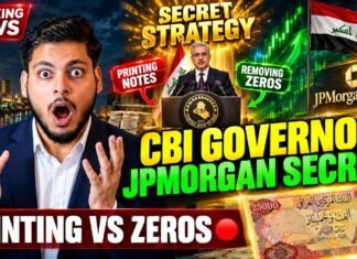 🚨 CBI GOVERNOR SPEAKS! Printing Notes vs. Removing Zeros (Secret Chase/JPMorgan Strategy!)⚡️IQD News