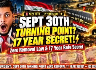 September 30th the Turning Point? Reveals Zero Removal Law + 17-Year Rate Secret! – Iraqi Dinar News September 30th the Turning Point? Reveals Zero Removal Law + 17-Year Rate Secret!⚡️Iraqi Dinar News