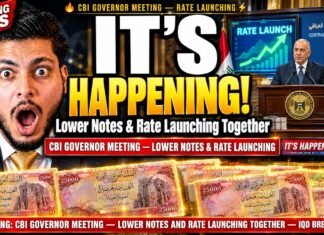IT’S HAPPENING! CBI Governor Meeting + Lower Notes & Rate Launching Together! – Iraqi Dinar News IT’S HAPPENING! CBI Governor Meeting + Lower Notes & Rate Launching Together! - Iraqi Dinar News