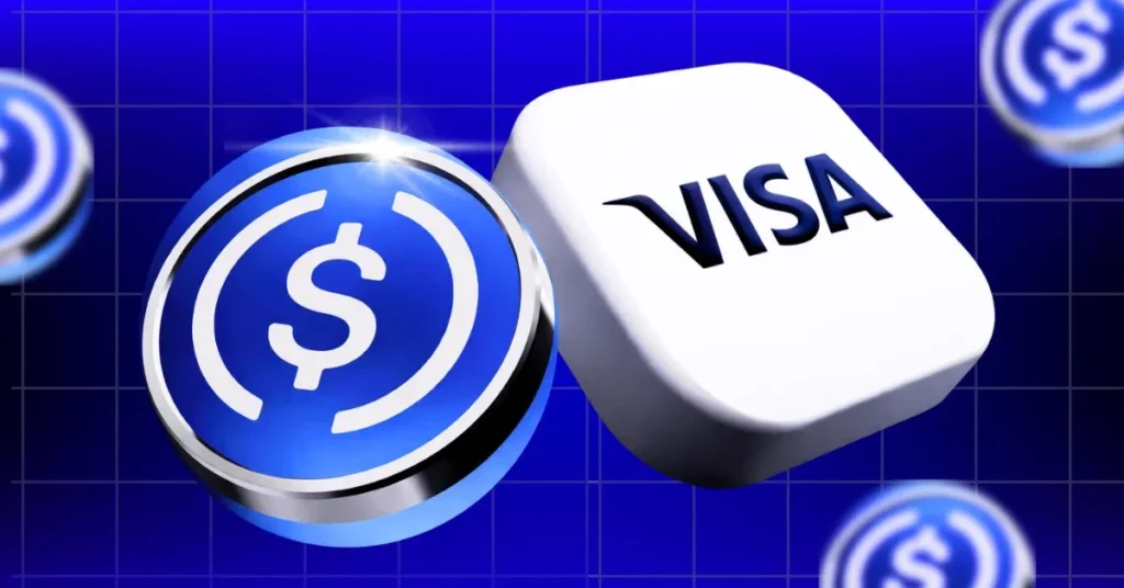 Visa stablecoin card payments jump 200% in a year