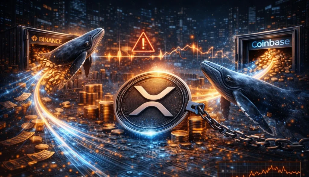 XRP whale outflows hit five-year low as price struggles near $1.30
