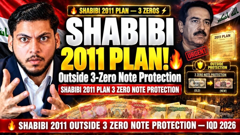 URGENT DINAR UPDATE! Outside 3-Zero Note Protection & Shabibi 2011 Plan! - IQD News