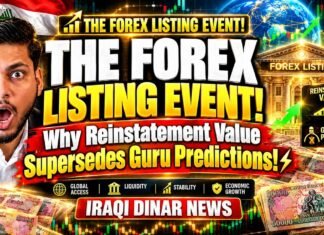 THE FOREX LISTING EVENT! Why Reinstatement Value Supersedes Guru Predictions! - Iraqi Dinar News