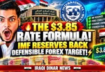 THE $3.85 RATE FORMULA! IMF Reserves Back Defensible Forex Target! - Iraqi Dinar News