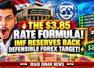 THE $3.85 RATE FORMULA! IMF Reserves Back Defensible Forex Target! - Iraqi Dinar News