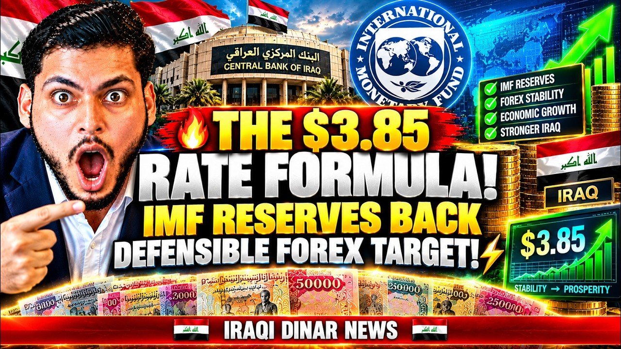 THE $3.85 RATE FORMULA! IMF Reserves Back Defensible Forex Target! – Iraqi Dinar News