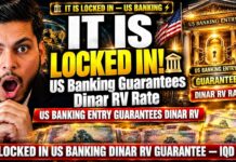 IT IS LOCKED IN! How US Banking Entry Guarantees Dinar RV Rate! - Iraqi Dinar News