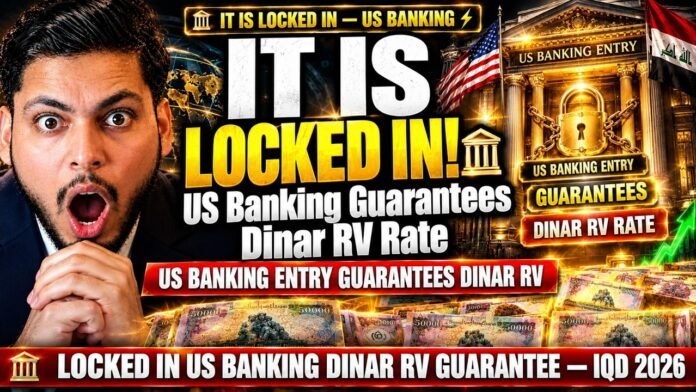 IT IS LOCKED IN! How US Banking Entry Guarantees Dinar RV Rate! - Iraqi Dinar News