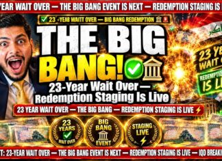 23-YEAR WAIT OVER! THE BIG BANG EVENT IS NEXT! - REDEMPTION STAGING IS LIVE! - Iraqi Dinar News