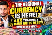 THE REGIONAL CURRENCY IS HERE! ADX Trading & US Bank Notes Ready! - Iraqi Dinar News
