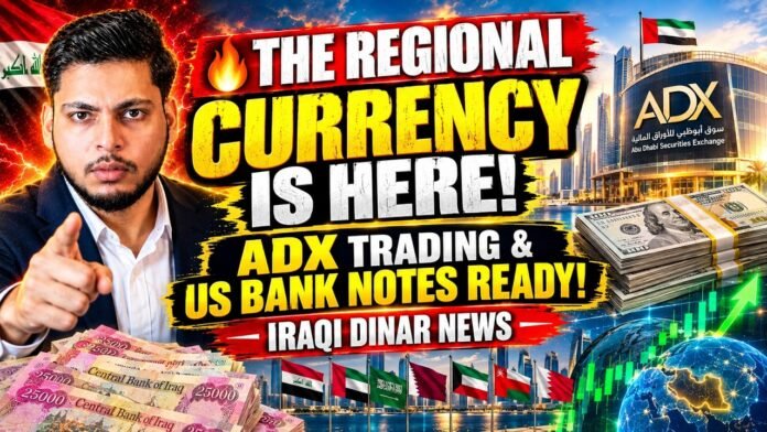 THE REGIONAL CURRENCY IS HERE! ADX Trading & US Bank Notes Ready! - Iraqi Dinar News