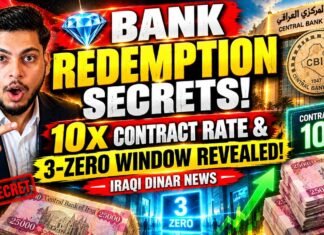 BANK REDEMPTION SECRETS! 10x Contract Rate & 3-Zero Window Revealed! – Iraqi Dinar News BANK REDEMPTION SECRETS! 10x Contract Rate & 3-Zero Window Revealed! - Iraqi Dinar News