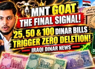 MNT GOAT THE FINAL SIGNAL! 25, 50 & 100 Dinar Bills Trigger Zero Deletion! - Iraqi Dinar News