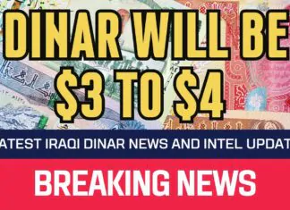 Iraqi Dinar – Dinar Will Be $3 to $4 – News Guru Intel Update IQD Rate Value to USD