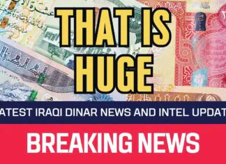 Iraqi Dinar – That is Huge – News Guru Intel Update IQD Rate Value to USD