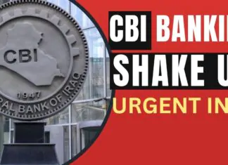 Ed Matrix – URGENT INFO The Central Bank of Iraq Shake Up