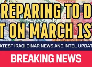 Iraqi Dinar – Preparing to do it on March 1st – News Guru Intel Update IQD Rate Value To USD