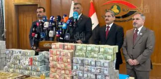 Iraqi Integrity announces the recovery of “billions of dinars” and gold jewelry from government officials