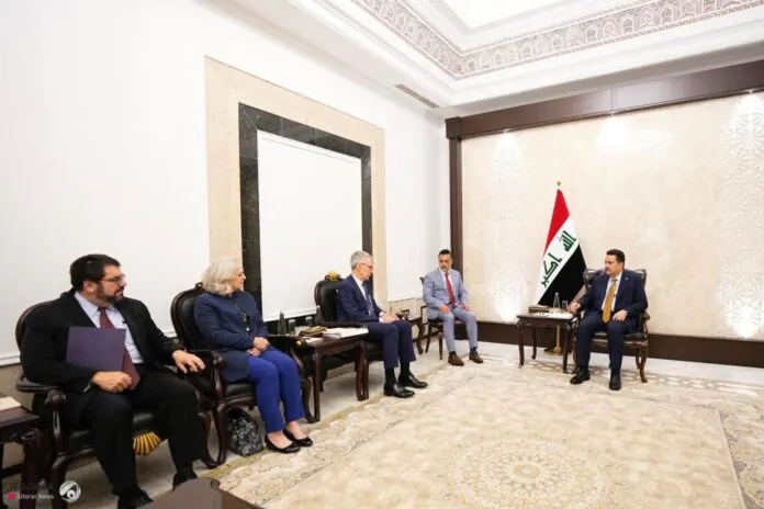 Al-Sudani told an American official: The memorandums of understanding concluded between the two countries are being implemented on the ground