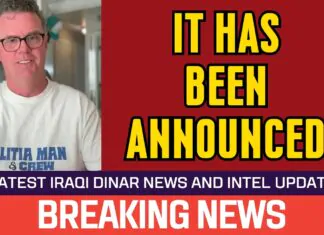 Iraqi Dinar – It has been Announced – News Guru Intel Update Value IQD Exchange Rate to USD