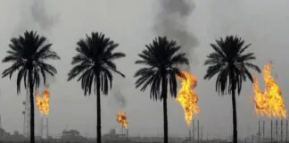 Iraq among largest gas flaring countries in 2023