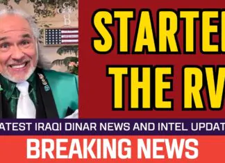 Iraqi Dinar – Started the RV – Today News Guru Intel Update Value Exchange Rate IQD to USD