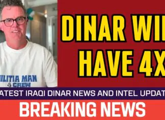 Iraqi Dinar – Dinar Will Have 4x – Today News Guru Intel Update Value Exchange Rate IQD to USD