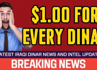 $1.00 For Every Iraqi Dinar – Today RV News Guru Intel Update Exchange Rate IQD Value Dollar